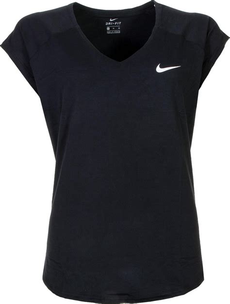 nike court zwart tennisshirt dames|Nike Womens Tennis Apparel .